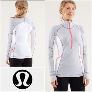 LULULEMON Run: Wild 1/2 Zip Long Sleeve Pullover Size 2